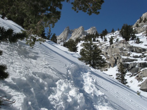 Cesta k Lower Boyscout Lake